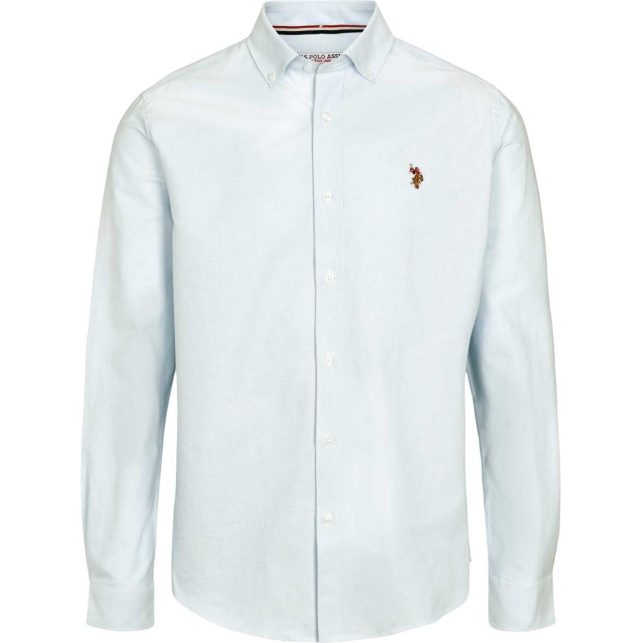 U.S. Polo Assn. U.S. POLO ASSN. Overhemd Armin pastelblauw -