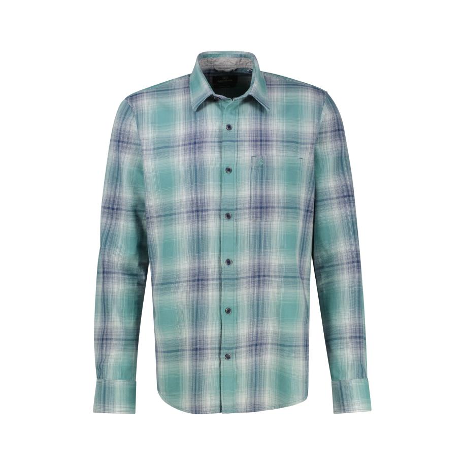 Lerros LERROS Overhemd blauw / lila / wit -