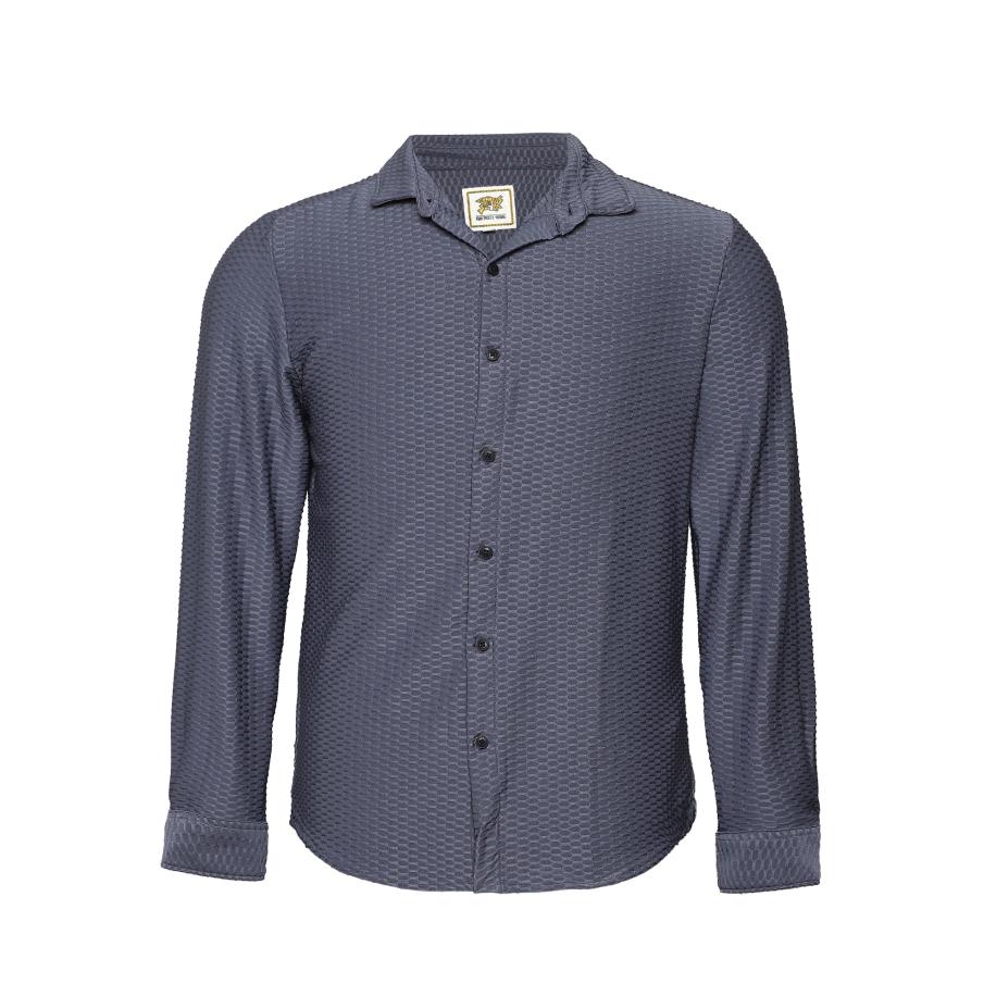 Campus Sutra Campus Sutra Overhemd Wendy grijs -