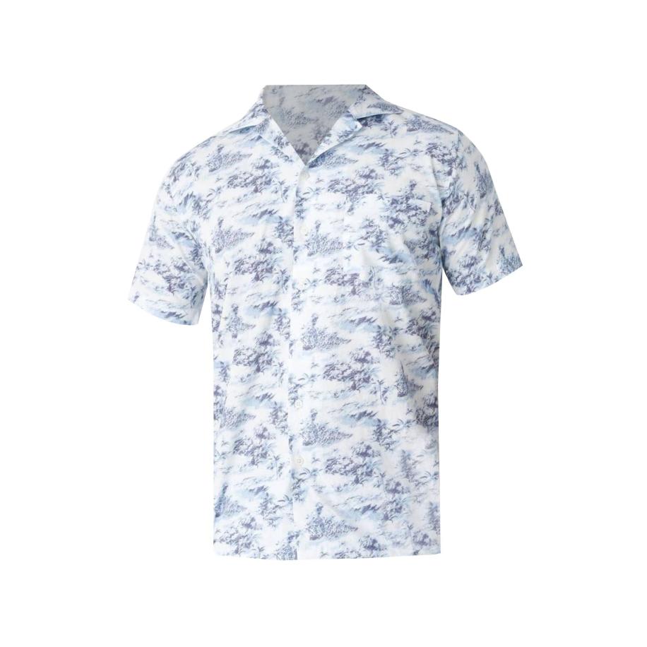 By Diess Collection By Diess Collection Overhemd lichtblauw / donkerblauw / wit -