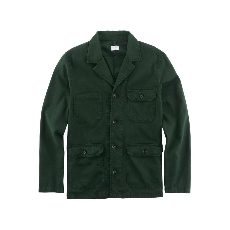 OLYMP Level Five Casual Overshirt groen, Effen Groen
