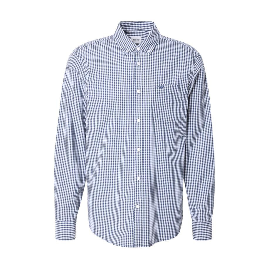 Mustang MUSTANG Overhemd CHESTER blauw denim / pastelblauw / wit -