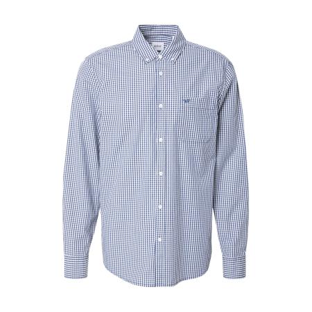 Mustang MUSTANG Overhemd CHESTER blauw denim / pastelblauw / wit