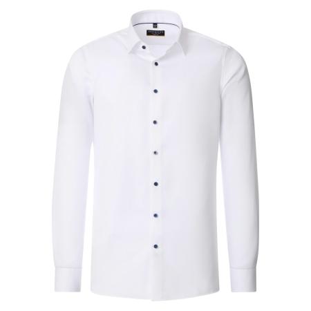 Redmond Overhemd wit, Effen