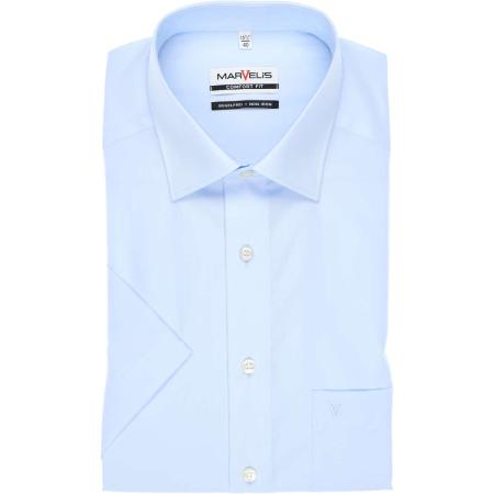 Marvelis Overhemd Korte mouw blauw