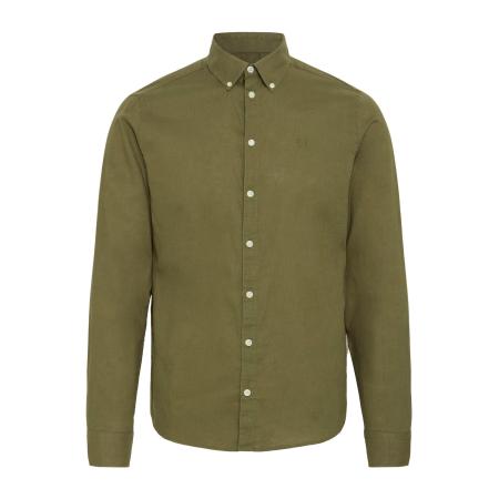 Casual Friday Casual Friday Overhemd Anton olijfgroen