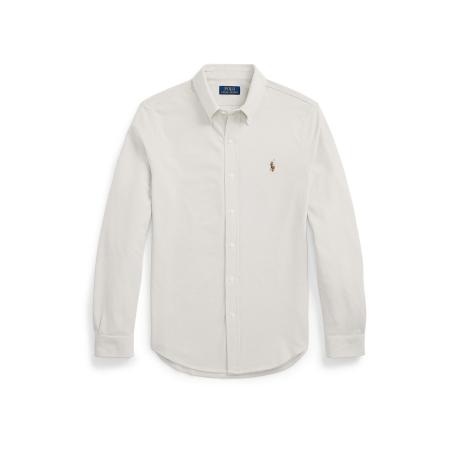 Polo Ralph Lauren Overhemd ombergrijs / wit