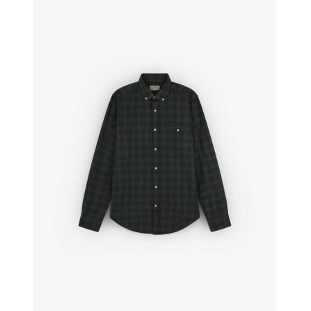 Scalpers - Colville BD - Overhemd in donker kaki-Groen