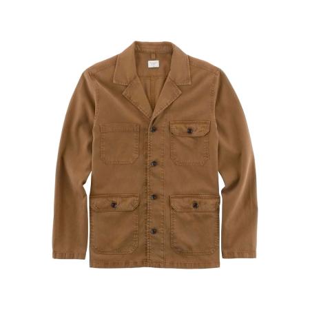 OLYMP Level Five Casual Overshirt bruin, Effen