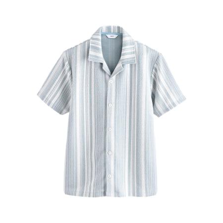 Next Next Overhemd opaal / lichtblauw / wit