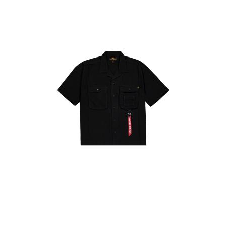 Alpha Industries ALPHA INDUSTRIES Overhemd Aloha grijs / zwart