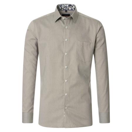 Redmond Overhemd groen, Effen