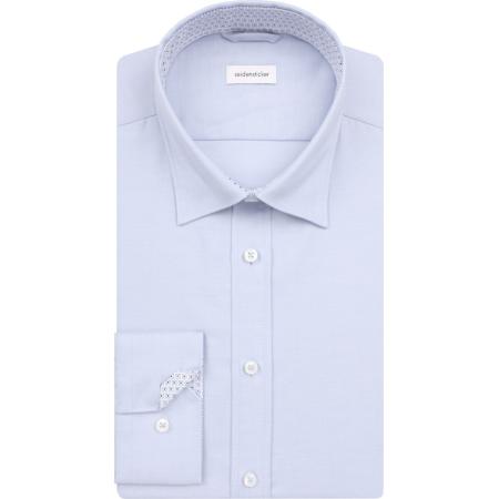 Seidensticker Overhemd lichtblauw, Effen