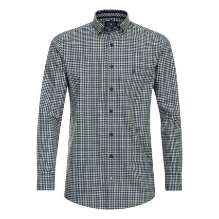 Redmond Casual Overhemd groen, Ruit