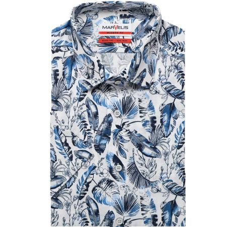 Marvelis Overhemd Korte mouw wit