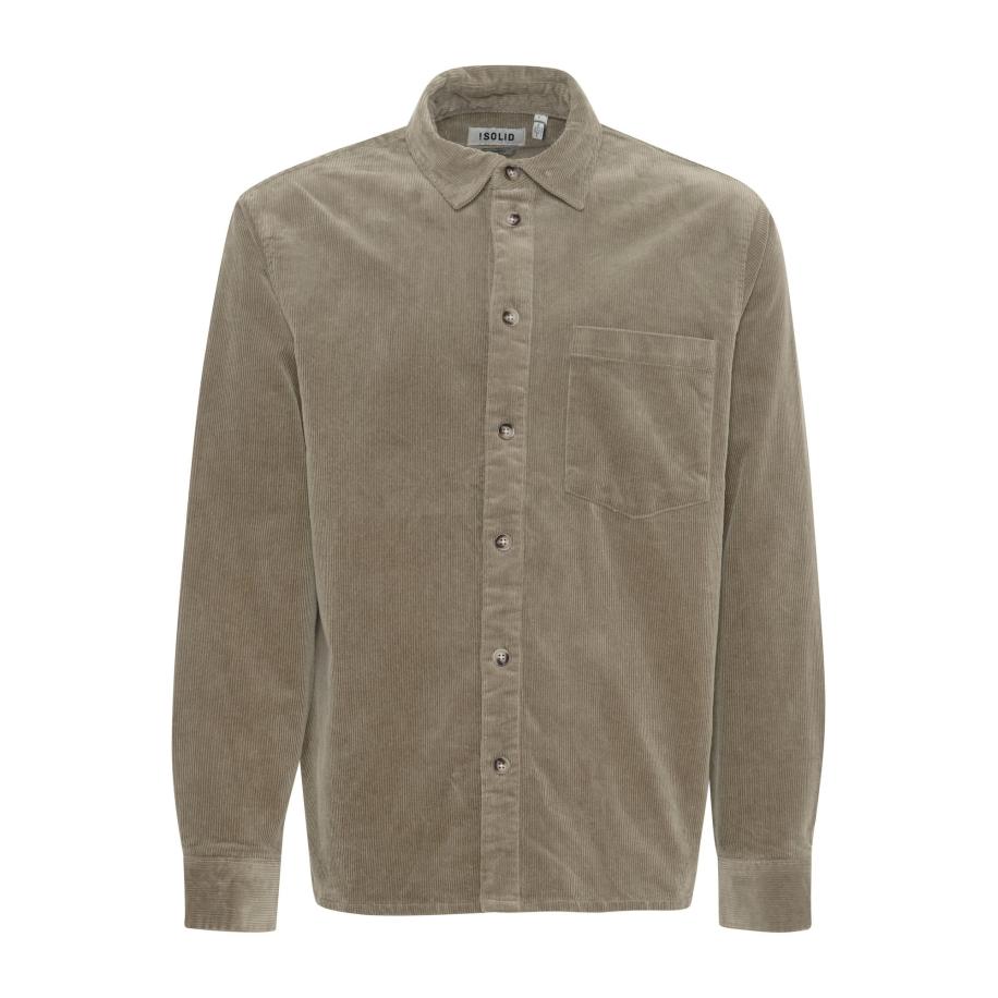 Solid !Solid Overhemd Meyer grijs -