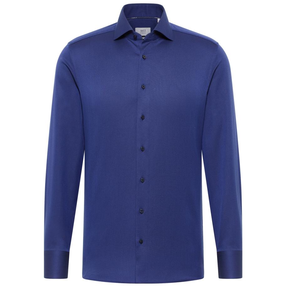 Eterna ETERNA Zakelijk overhemd blauw -