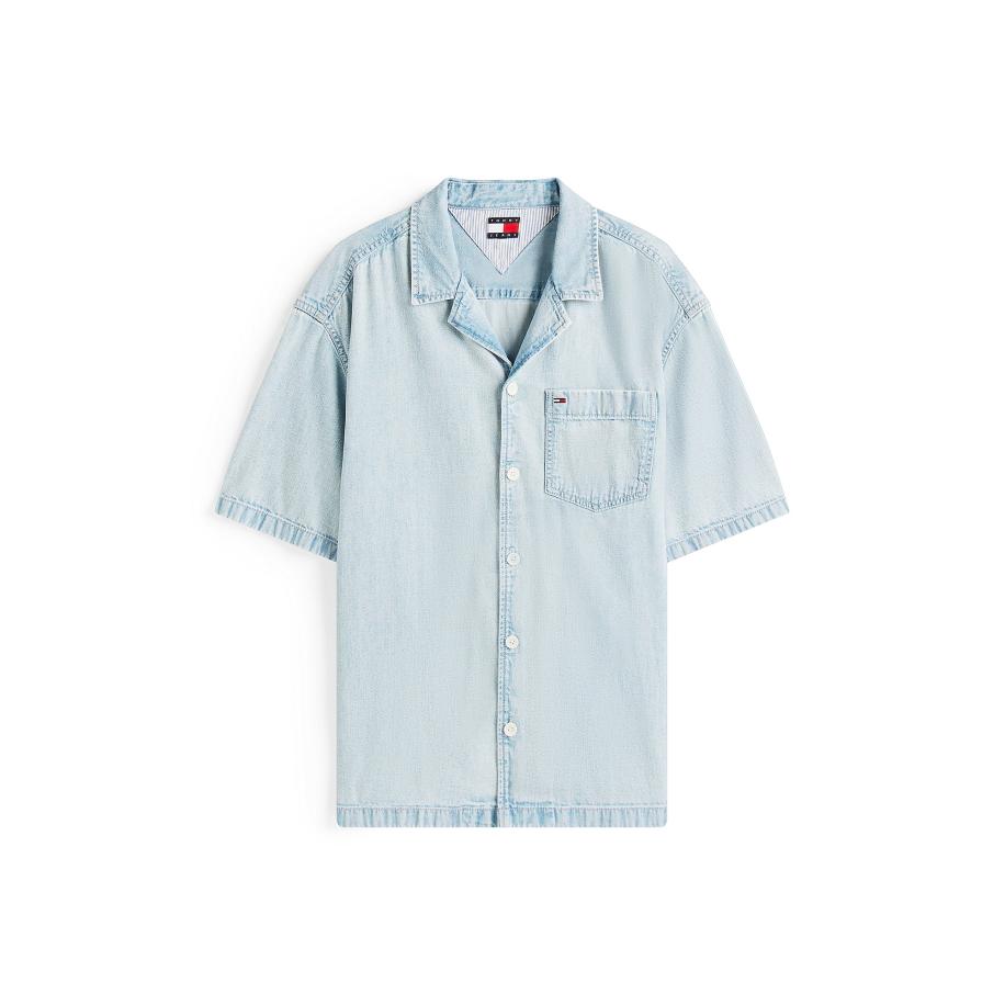 Tommy Jeans Tommy Jeans Overhemd lichtblauw -