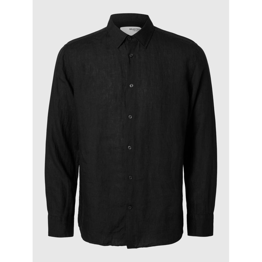 Selected SELECTED Overhemd zwart -