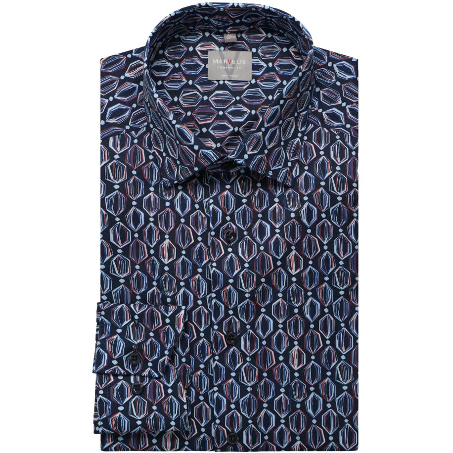 Marvelis Overhemd rood, Motief Rood