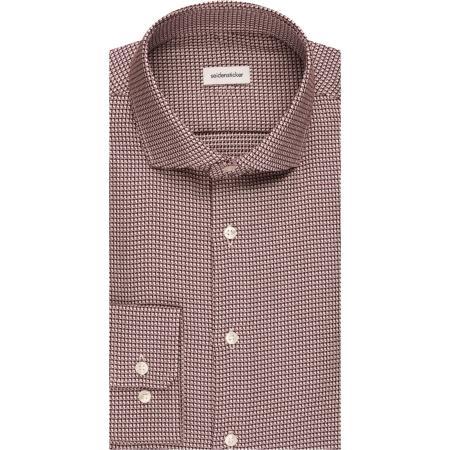 Seidensticker Overhemd pruim, Gestructureerd