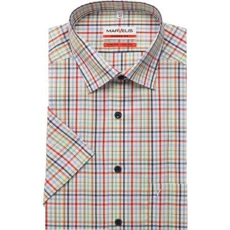 Marvelis Overhemd Korte mouw wit