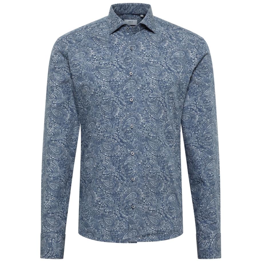 Eterna ETERNA Zakelijk overhemd navy -