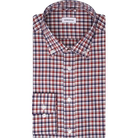 Seidensticker Overhemd roze, Ruit