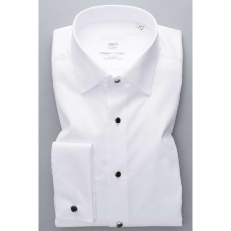 ETERNA 1863 Overhemd wit, Effen