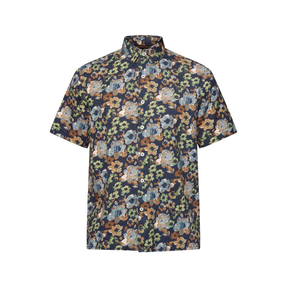 Signal Overhemd Hugo nachtblauw / gemengde kleuren Blauw