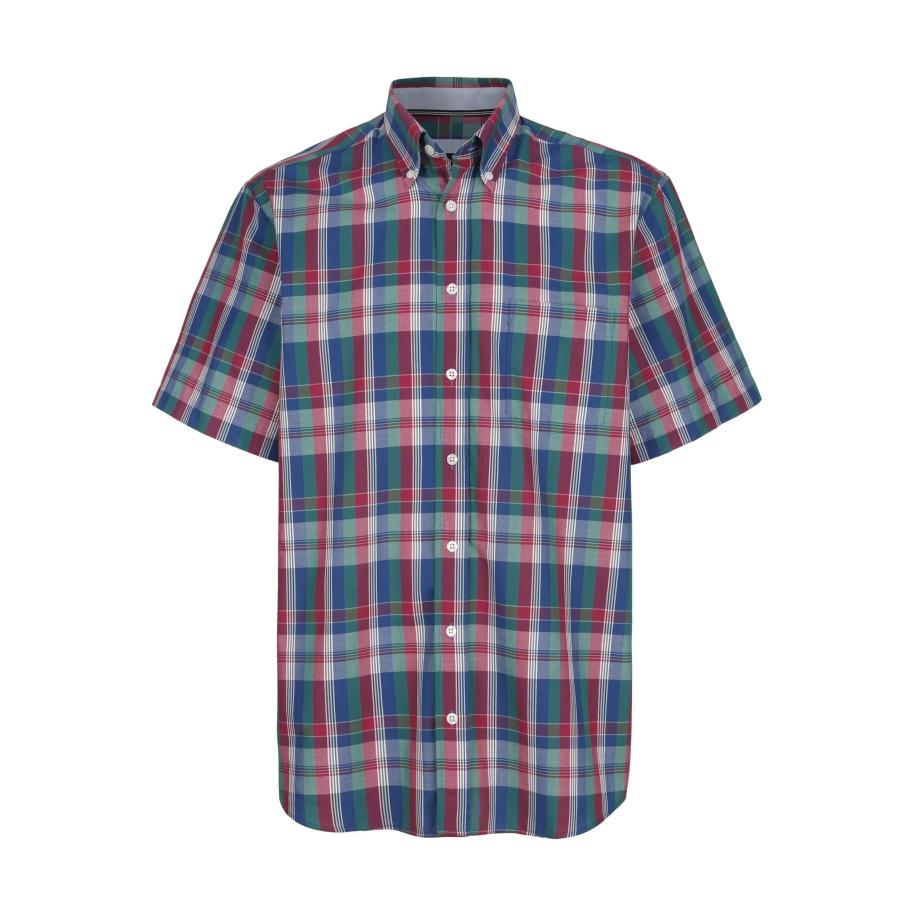 BABISTA Overhemd Korte mouw blauw Blauw