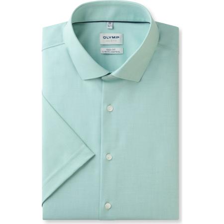 OLYMP Level Five Performance Climate Control Overhemd Korte mouw lichtgroen