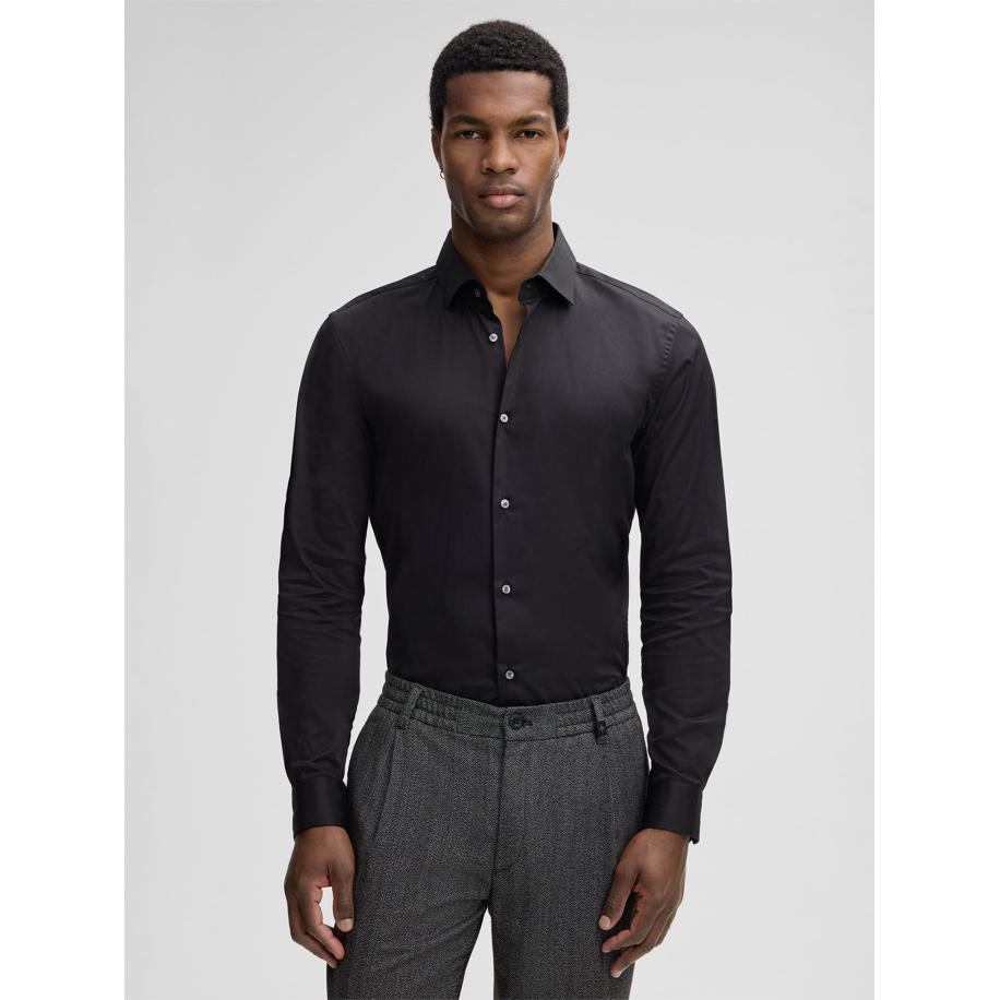 STRELLSON Overhemd Stan zwart Zwart