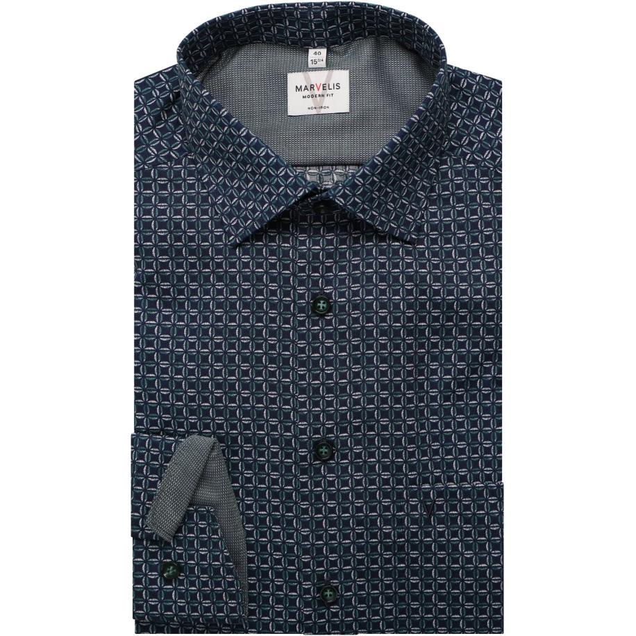 Marvelis Overhemd groen, Motief Groen