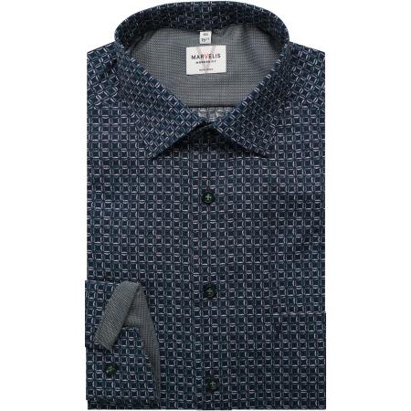 Marvelis Overhemd groen, Motief