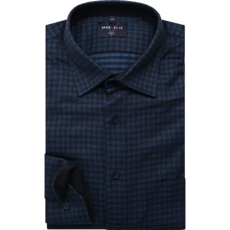 Marvelis Casual Overhemd marine, Ruit