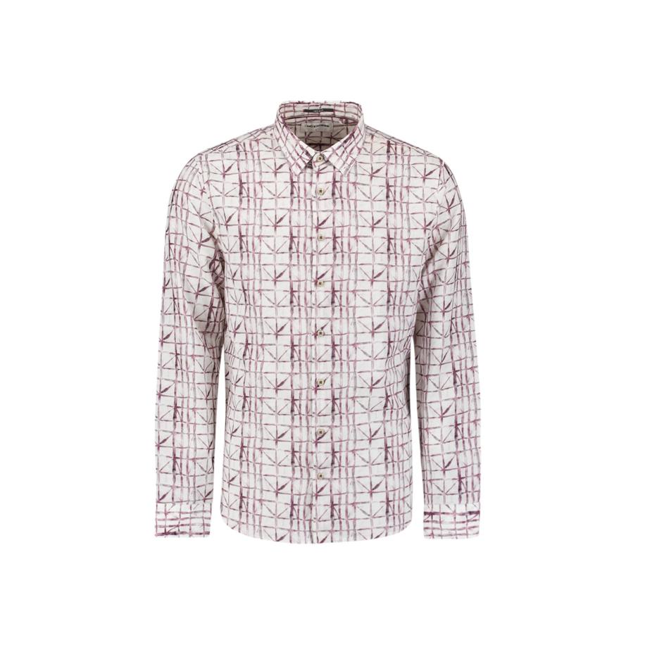 No Excess No Excess Overhemd crème / bessen -