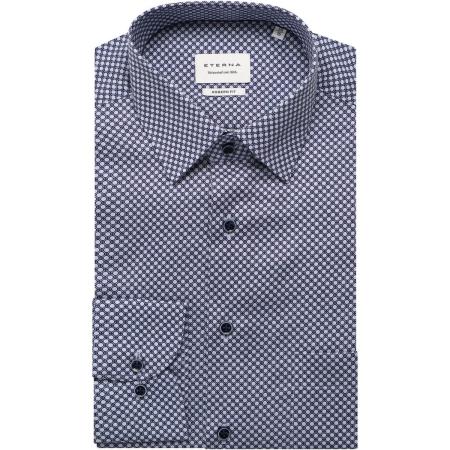 ETERNA Overhemd Extra kort (ML5) blauw