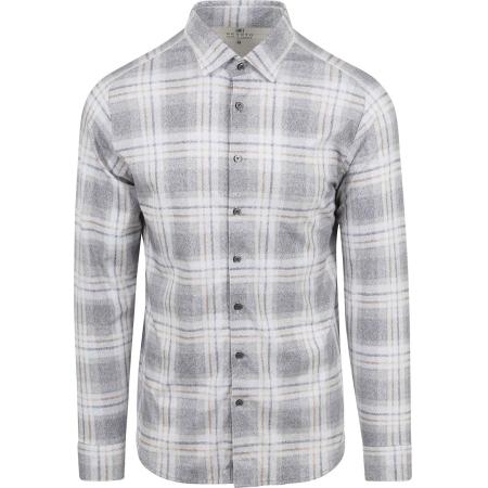 Desoto Overhemd Ruit Grijs