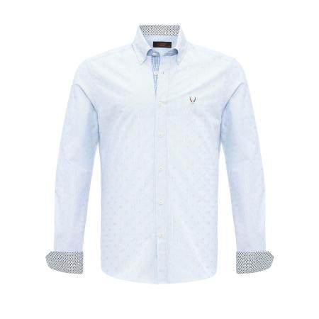 By Diess Collection By Diess Collection Zakelijk overhemd blauw / pastelblauw