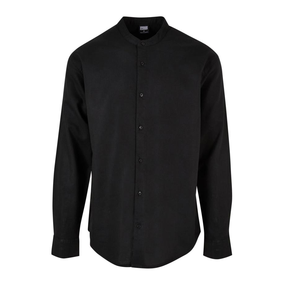 Urban Classics Urban Classics Overhemd zwart -