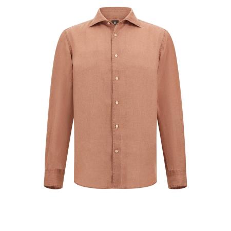 Boggi Milano Overhemd pastelrood