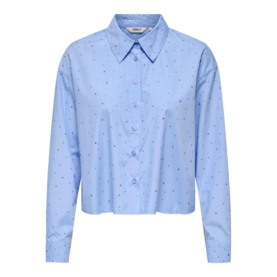 Only ONLY Blouse lichtblauw -