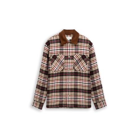 Tom Tailor TOM TAILOR DENIM Overhemd bruin / grijs / rood / zwart / wit