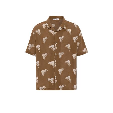 Dandalo Dandalo Overhemd lichtbeige / karamel