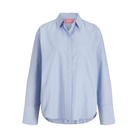 JJXX JJXX Blouse JXCARO lichtblauw / wit