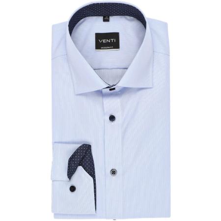 Venti Overhemd blauw, Faux-uni