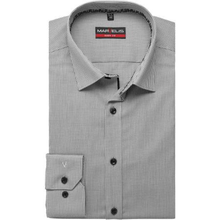 Marvelis Overhemd zwart, Ruit