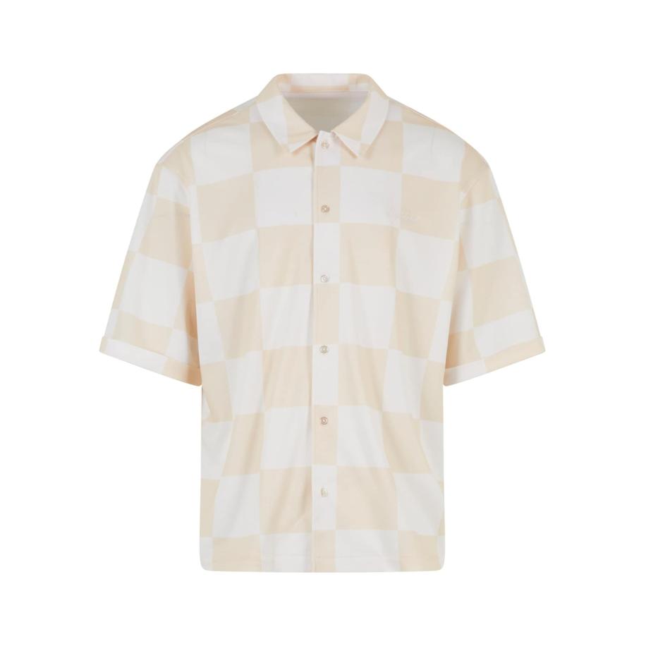 Prohibited Overhemd beige / wit Bruin