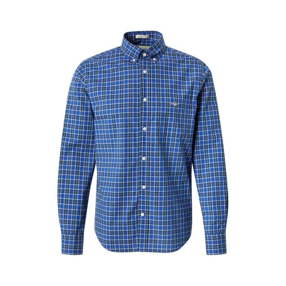 Gant GANT Overhemd CLASSIC azuur / donkerblauw / lichtgroen -